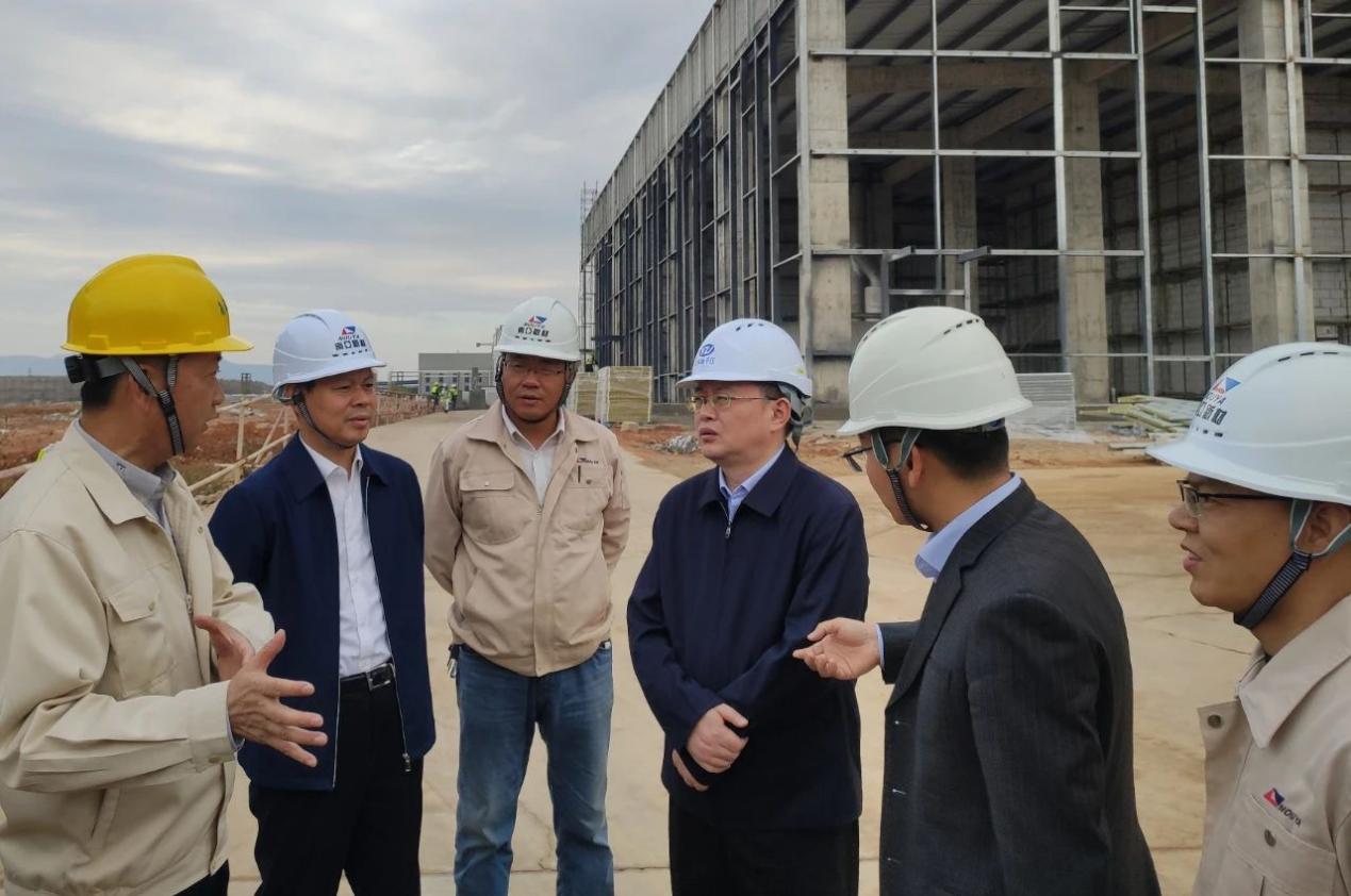 江西省吉安市委常委、副市長漆海云一行 來我司江西子公司實地巡察(圖1) 江西省吉安市委常委、副市長漆海云一行 來我司江西子公司實地巡察(圖1)